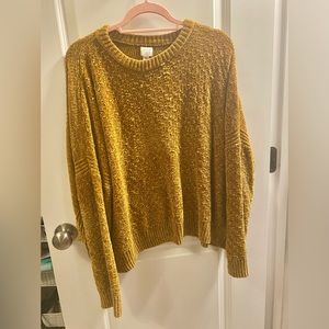 A New Day Mustard Yellow Sweater